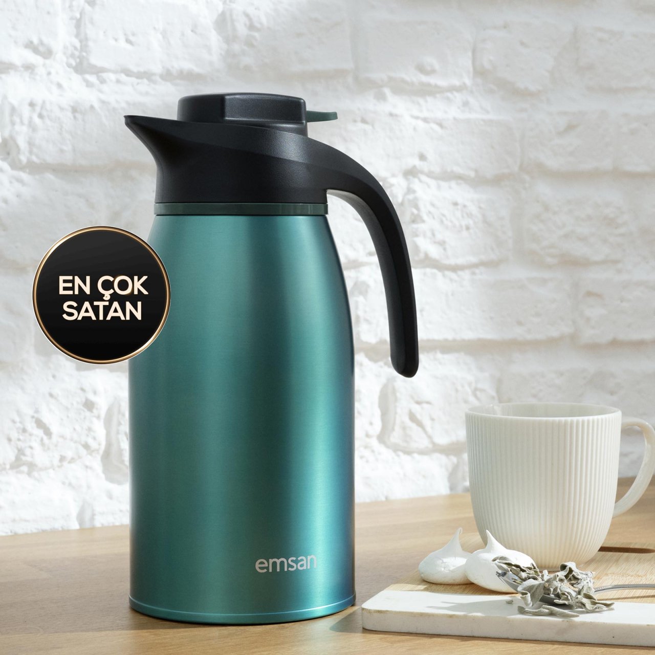 Emsan Gama Su Yeşili Termos 2 Litre