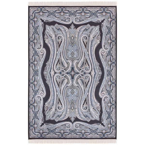 Kaşmir Halı İpek Moroccan Blue 160x230cm Halı