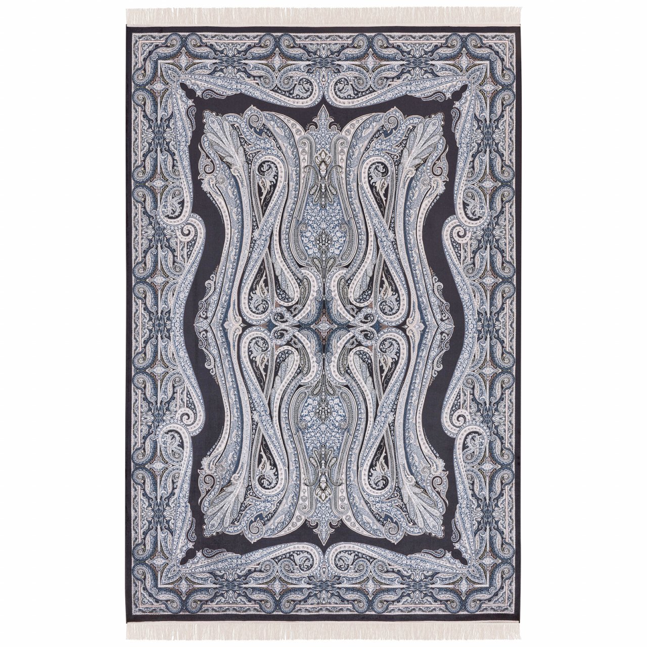 Kaşmir Halı İpek Moroccan Blue 200x290cm Halı