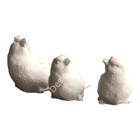 3’LÜ POLYESTER KUŞ SET