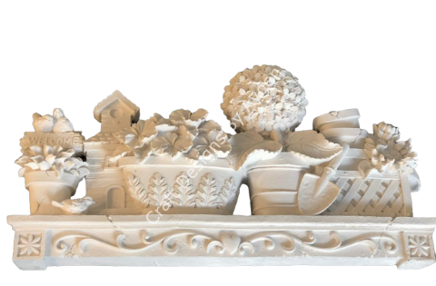 ÇİÇEK PANO BÜYÜK 47*26CM