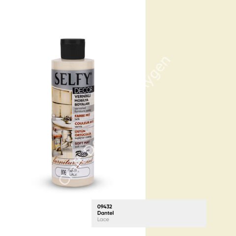 SELFY DECOR MOBİLYA BOYASI - DANTEL  240ml