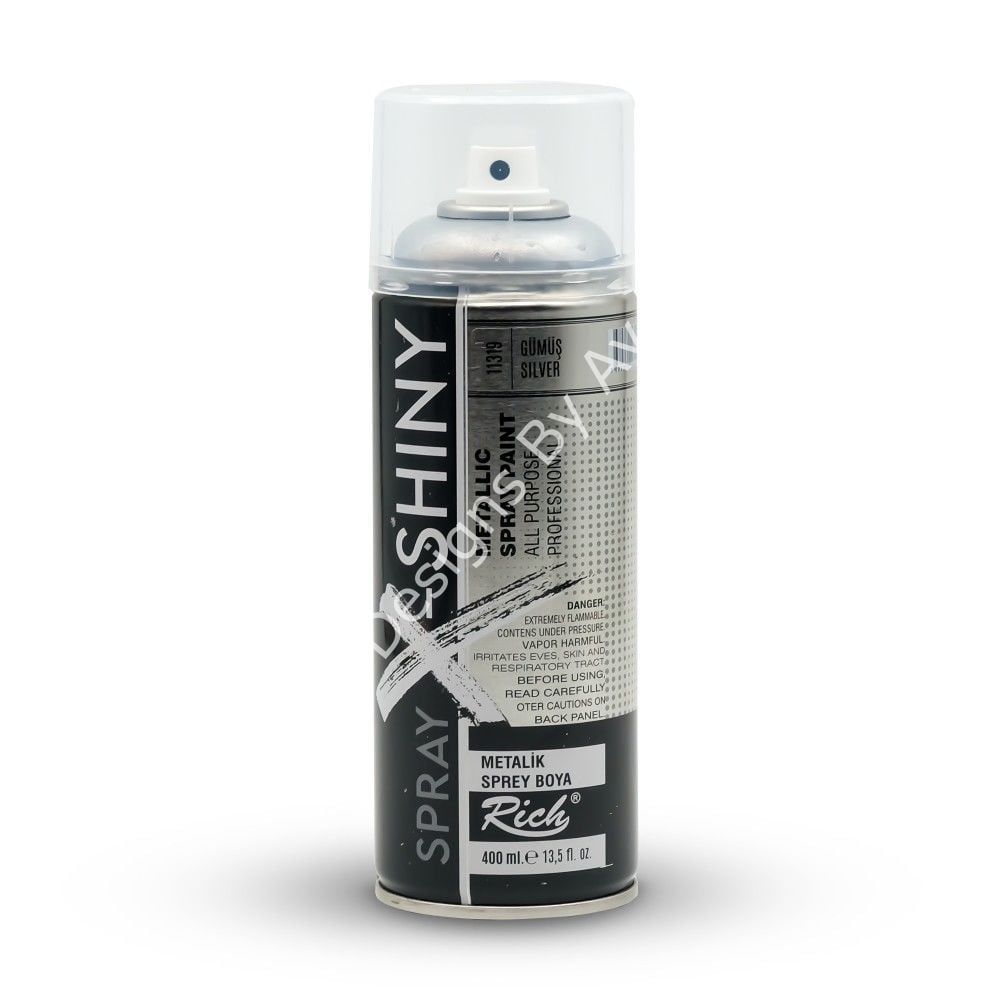 SPRAY X SHINY 400 ML GÜMÜŞ
