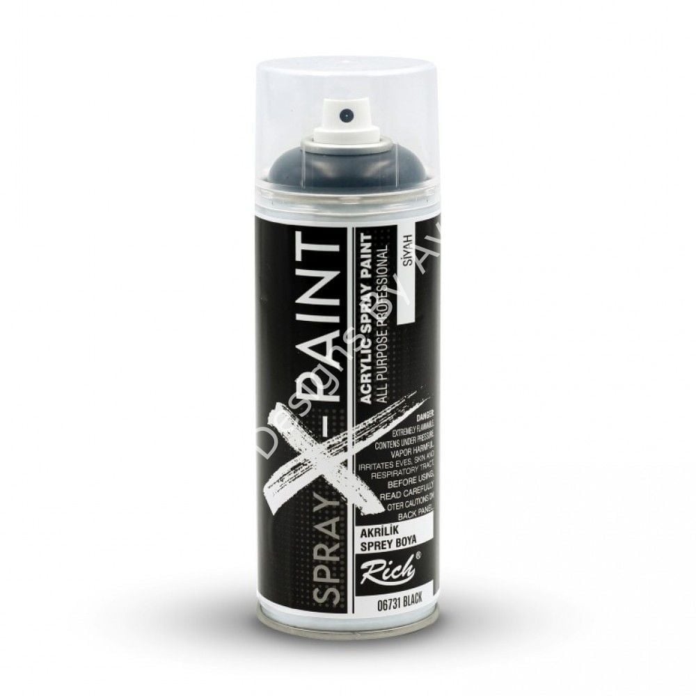 SPRAY X PAINT 400 ML SİYAH