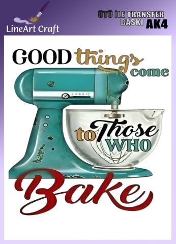 CRAFT DESIGNS BY AYGEN UTU TRANSFER AK4 - 20X20 CM