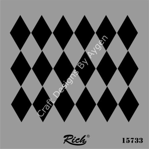 STENCIL KARE 25*25 15733