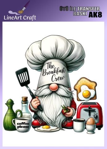 CRAFT DESIGNS BY AYGEN UTU TRANSFER AK8 - 20X20 CM