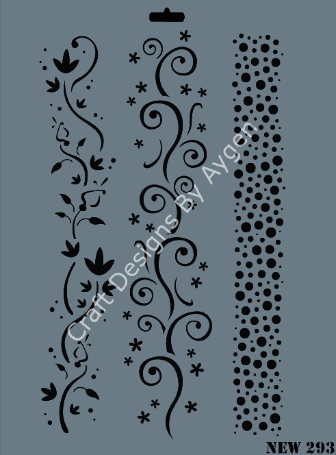 STENCIL NEW SERI X-LARGE 293