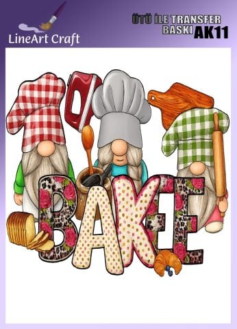 CRAFT DESIGNS BY AYGEN UTU TRANSFER AK11 - 20X20 CM