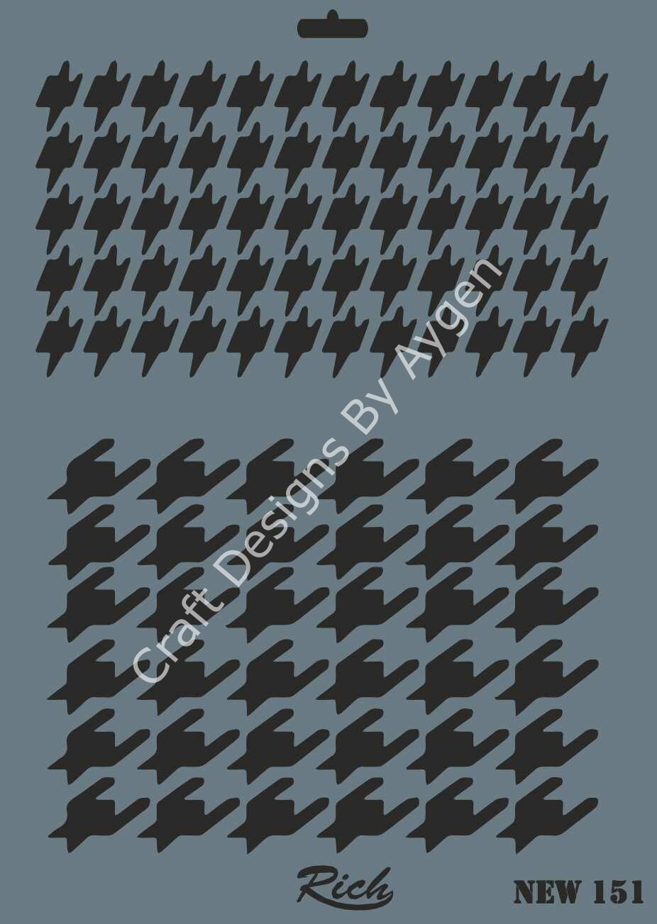STENCIL NEW SERI X-LARGE 151