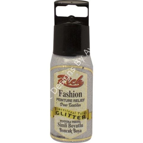 BOYUTLU BONCUK BOYA SİMLİ - GÜMÜŞ 060ml