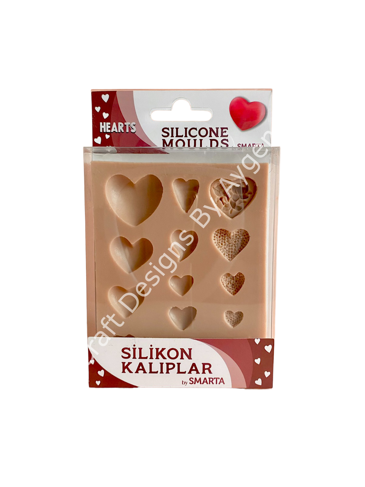 Smarta Silikon Kalıp - Kalpler