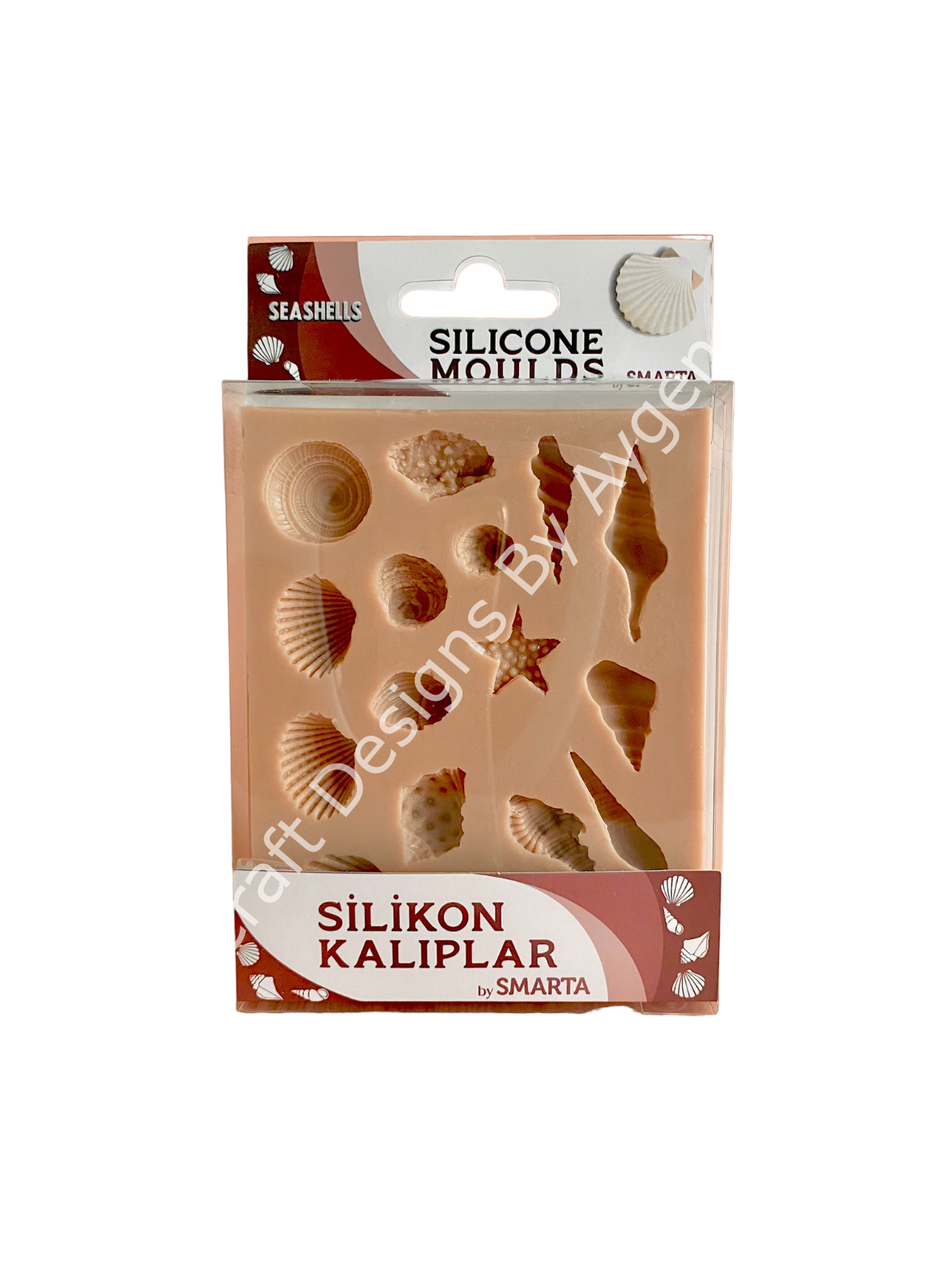 Smarta Silikon Kalıp - Deniz Kabukları