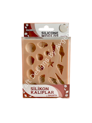 Smarta Silikon Kalıp - Deniz Kabukları