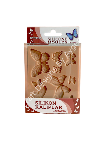 Smarta Silikon Kalıp - Kelebekler