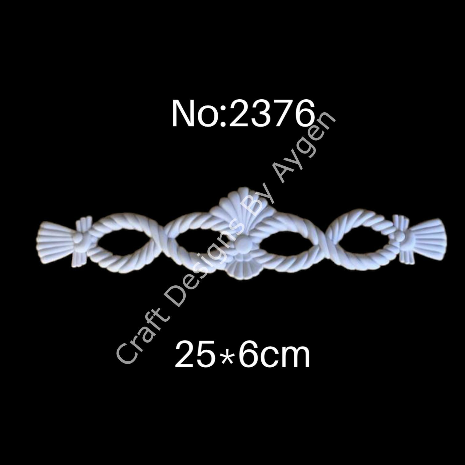 Boyanabilir Çıta&Aplik Objeler -ESNEK APLİK EA2376