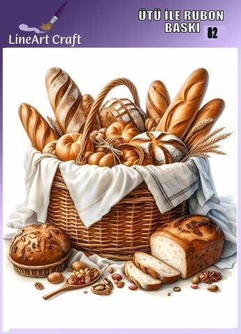 ÜTÜ ILE RUB ON TRANSFER – NO: 82 30×30 CM