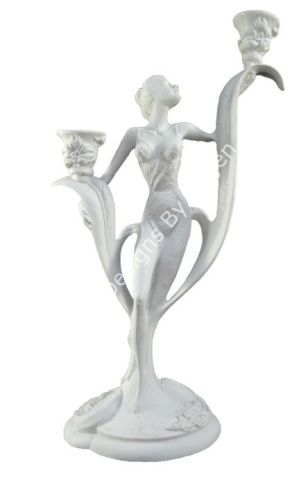 KADIN İKİLİ MUMLUK ŞAMDAN 39X22 CM