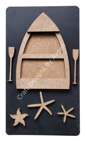 Boyanabilir Ahşap Ham Objeler -QUEEN CRAFT LAZER SET 06