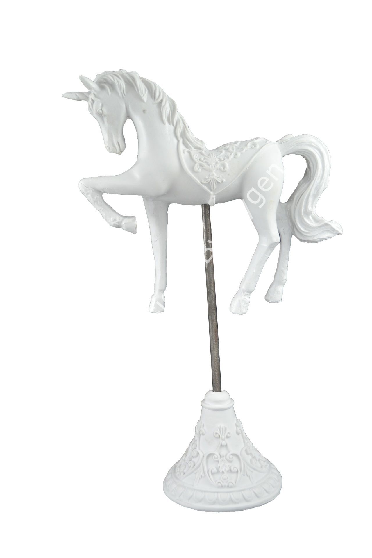 KAİDEDE TEK BOYNUZLU AT 34X20 CM