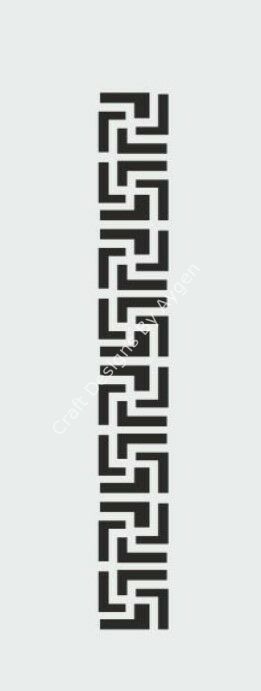 N STENCİL (10X25)