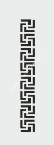 N STENCİL (10X25)