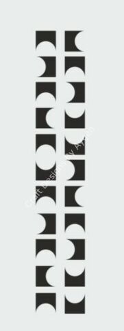 N009 STENCİL (10X25)