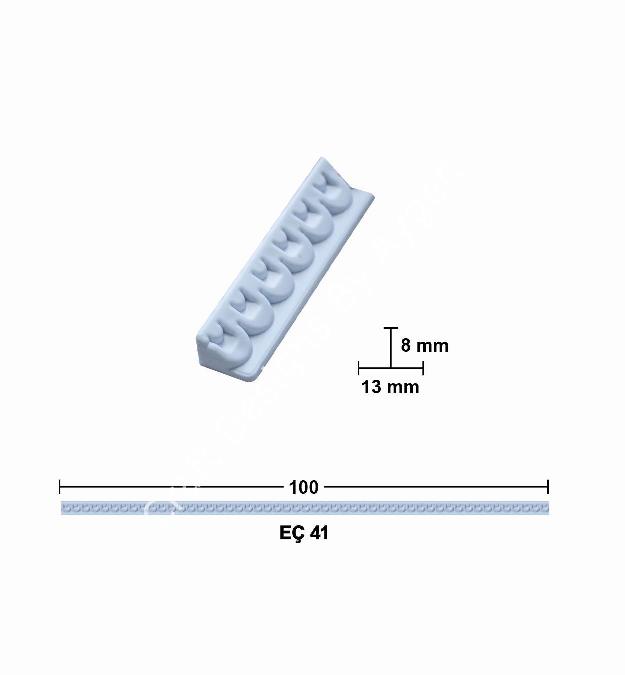 EÇ 41 100 cm ESNEK MOBİLYA ÇITASI