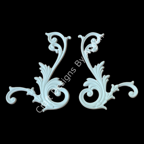 Boyanabilir Çıta&Aplik Objeler -ESNEK APLİK HÇ 1022 26 X 17 CM