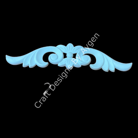 Boyanabilir Çıta&Aplik Objeler -ESNEK APLİK HÇ 1033 27 X 6 CM