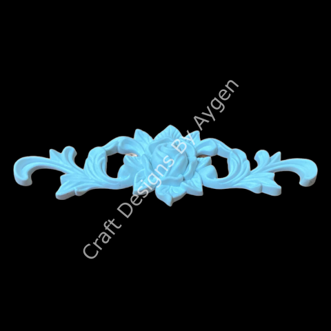 Boyanabilir Çıta&Aplik Objeler -ESNEK APLİK HÇ 1036 15 X 5 CM