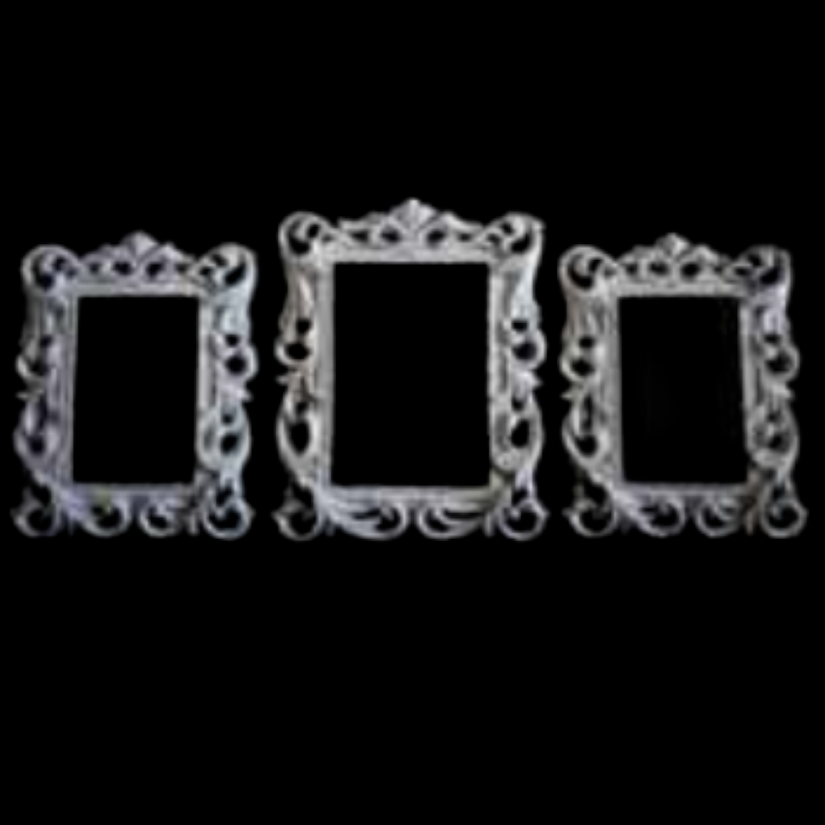 DİKDÖRTGEN ÇERÇEVE TAKIM (BÜYÜK 25X20 CM - KÜÇÜK 22X18 CM)