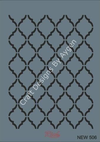 STENCIL NEW SERI X-LARGE 506