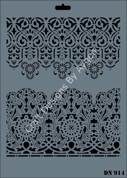STENCIL DANTEL SERİ X-LARGE 914