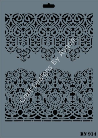 STENCIL DANTEL SERİ X-LARGE 914