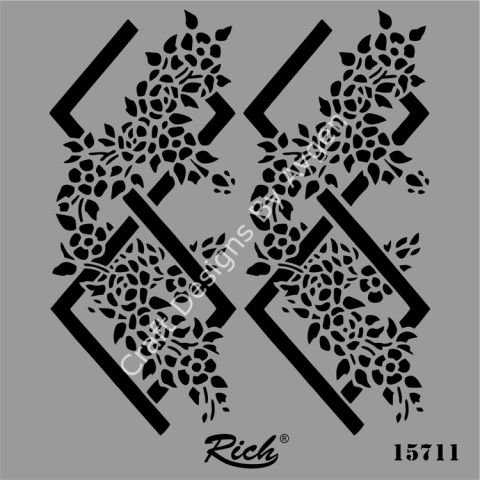STENCIL KARE 25*25 15711