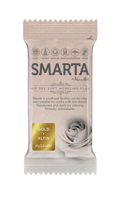 Smarta™ Modelleme Hamuru 100gr - METALİK SERİ ALTIN