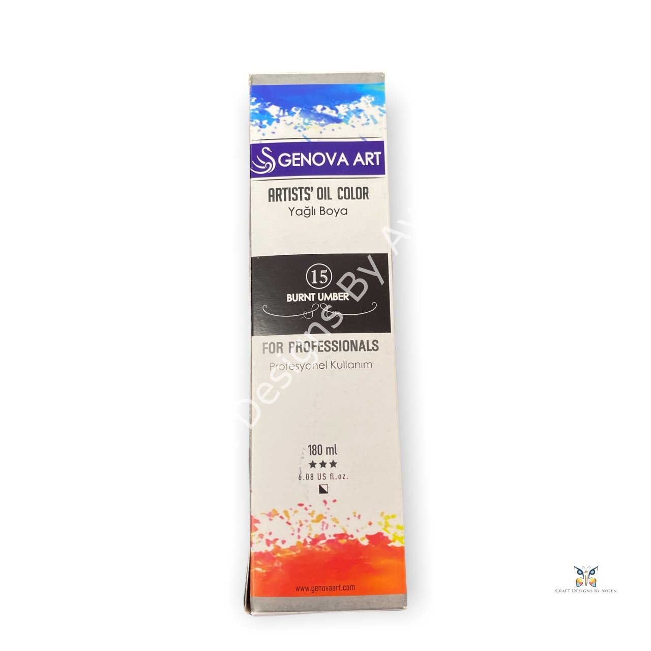 180 ML YAĞLI BOYA BURT UMBER
