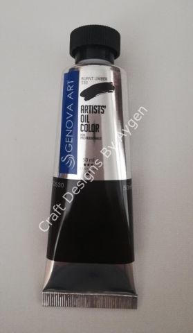 50 ML YAĞLI BOYA 530 BURT UMBER