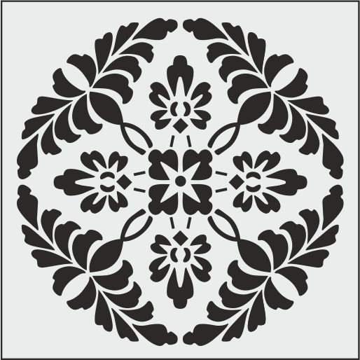 K004 STENCİL (25X25)