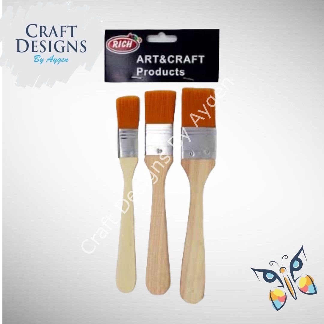 EKONOMİK SET FIRÇA 3'LÜ SARI