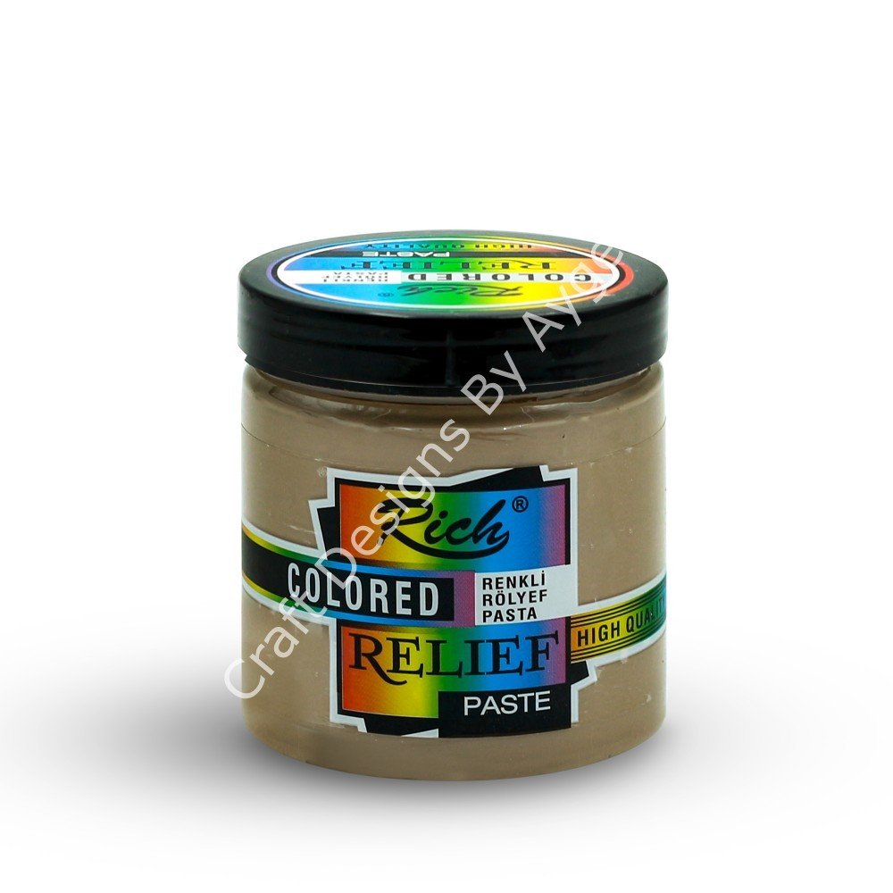 RENKLİ RÖLYEF PASTA - BAMBU  250ml