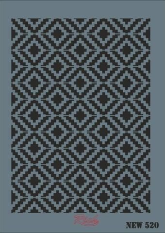 STENCIL NEW SERI X-LARGE 520
