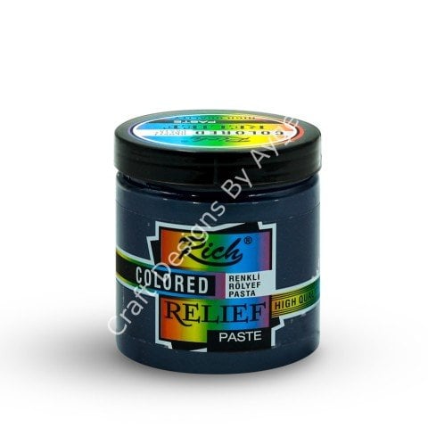RENKLİ RÖLYEF PASTA - SAFİR 250ml