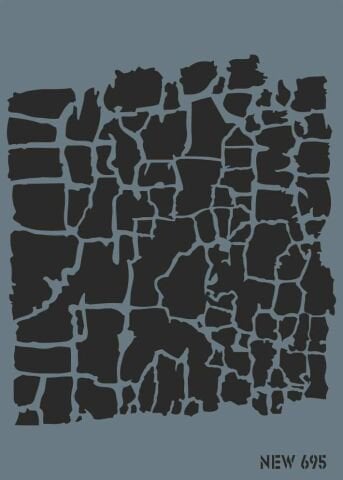 STENCIL NEW SERI X-LARGE 695