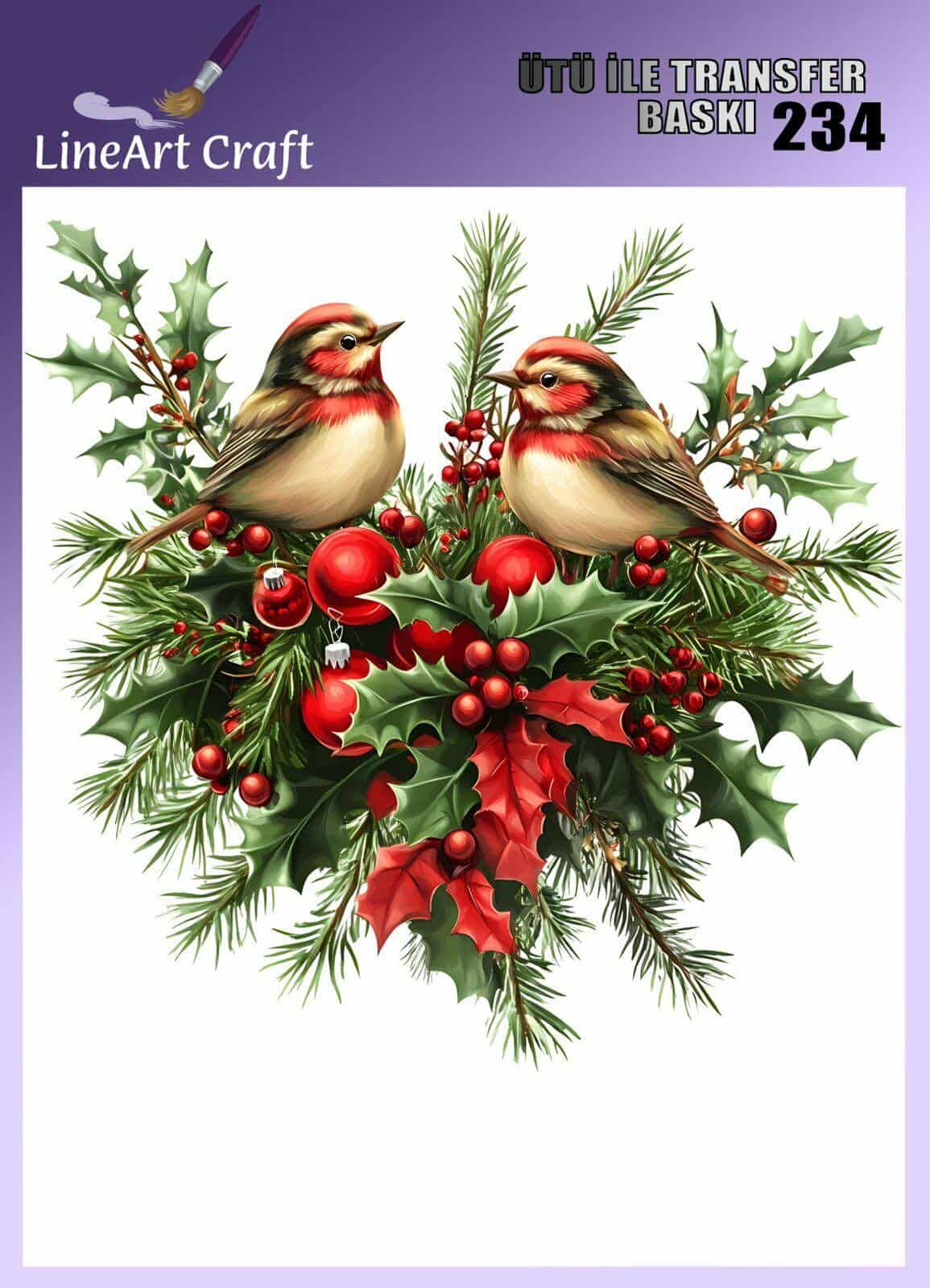 LINEART KUMAŞ TRANSFER 234