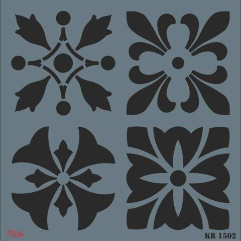 STENCIL FAYANS SERİ 1502