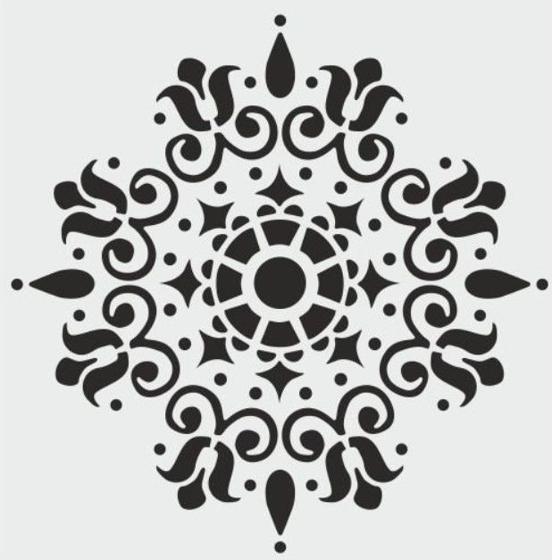 K003 STENCİL (25X25)