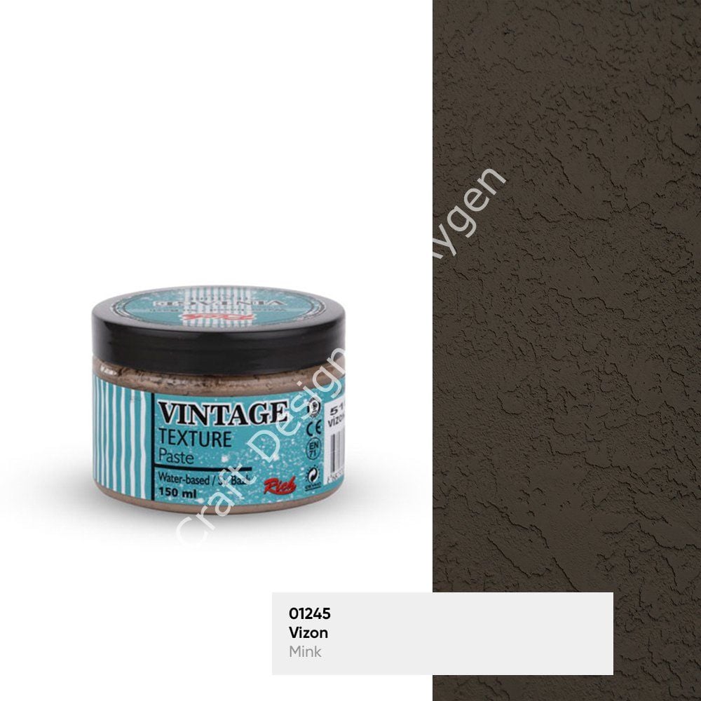 VINTAGE TEXTURE PASTA - VİZON 150ml