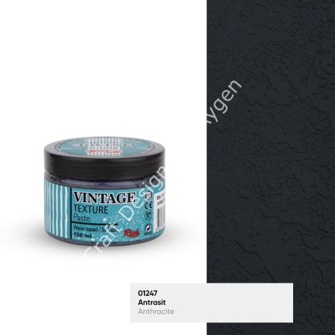 VINTAGE TEXTURE PASTA - ANTRASİT 150ml